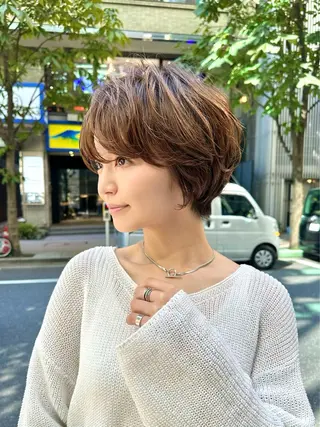 ショート 🩵ショート・ボブ 似合わせ/あさか️のヘアスタイル