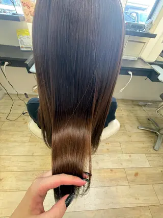 ロング ルプラボウ/レイヤー /メンズパーマ/真由のヘアスタイル