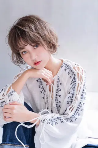 ショート カラー パーマ ヘアアレンジ メンズ キッズ ネイル マツエク・マツパ 韓国ヘア🫧 KAZUTOのヘアスタイル