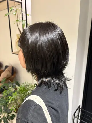 ミディアム カラー SHEA.Aoyama所属・SHEA /縮毛矯正 イソダハルカのヘアスタイル