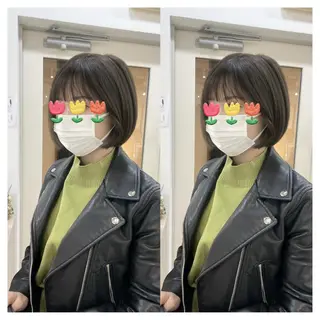 ショート カラー 村山 茉衣のヘアスタイル