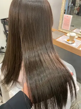 ロング パーマ／透明感 🍃Hidetoraのヘアスタイル