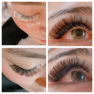 カラー パーマ ヘアアレンジ キッズ ネイル マツエク・マツパ 神山 ビューティー・アイのマツエク・マツパデザイン