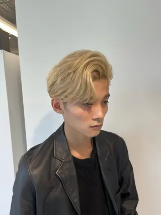 ショート カラー メンズ 🏆メンズヘア特化 🥇代表りんぺーのヘアスタイル