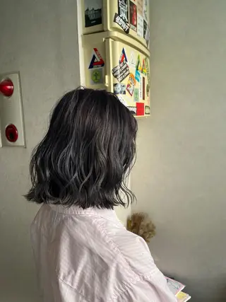 カラー the OSCAR所属・韓国ヘアスタイリスト Harukaのヘアスタイル