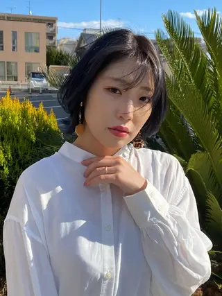 ショート カラー Aloa登戸所属・武田 学のヘアスタイル