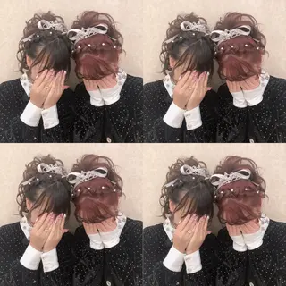 ミディアム ヘアアレンジ 🌷MAYU 🌷のヘアスタイル