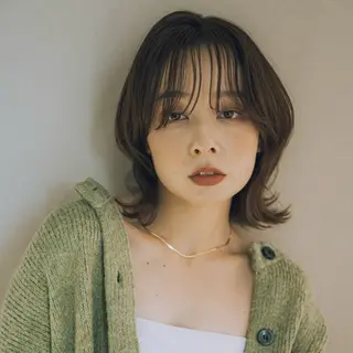 ショート カラー 砂川朱音⌇鶴見区横堤 ⌇抜け感ヘア⌇韓国風のヘアスタイル