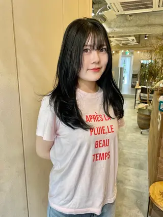 セミロング ニュアンスヘア /透明感🪽AYAのヘアスタイル