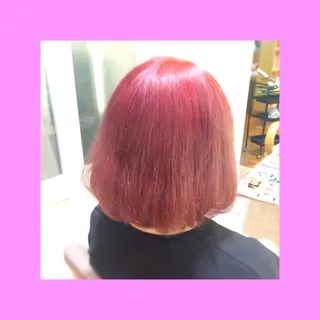 ミディアム カラー 加藤 あやみのヘアスタイル