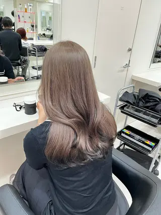 ミディアム カラー 💟RINNA 艶カラー💟のヘアスタイル