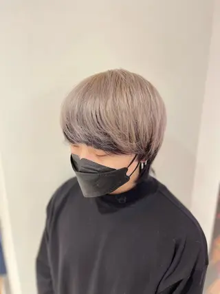 ショート カラー メンズ 橋本 琉磨のヘアスタイル