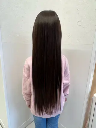 ロング キッズ ボブ/透明感カラー /さちかのヘアスタイル