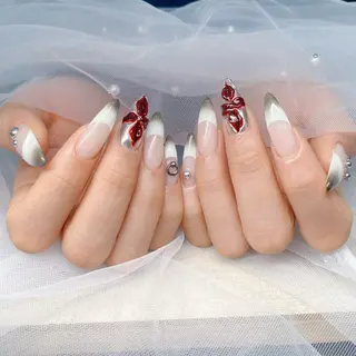 ネイル Momo チップ長さ出し専門店のネイルデザイン