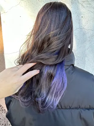 カラー 篠原 ゆうかのヘアスタイル