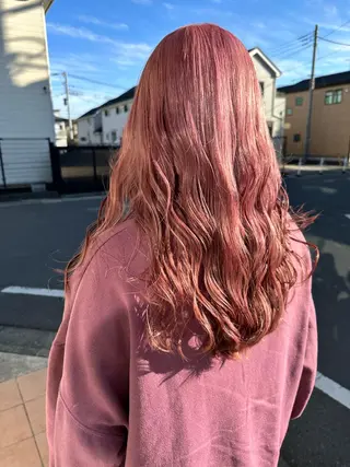 セミロング カラー 🪼高評価🪼 💎柴崎の藤咲💎のヘアスタイル