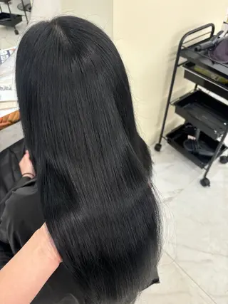 ロング レイヤーカット/髪質 改善/momo🎀のヘアスタイル