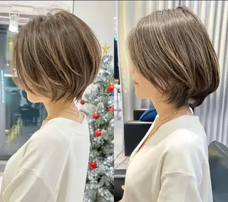 ショート ショートボブ/ 無料カット/荒砂のヘアスタイル