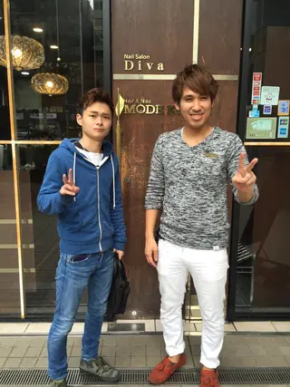 ショート カラー メンズ ナガイ ユウキのヘアスタイル