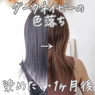 ミディアム カラー パーマ ヘアアレンジ 推し活専用 【派手髪】飯野ゆかりのヘアスタイル