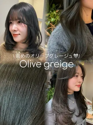 セミロング カラー Marina/表参道 /ヘアセット/暖色のヘアスタイル