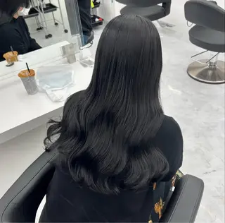 ロング カラー ヘアアレンジ 透明感×韓流ハイ トーン🫧RYUTAのヘアスタイル