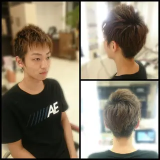 ショート メンズ Hair VERDEのヘアスタイル