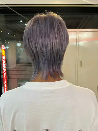 メンズ 💥ウルフカット デザインあんな💥のヘアスタイル