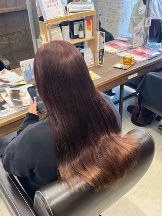 ロング 似合わせ/大人 スタイル/yukiのヘアスタイル