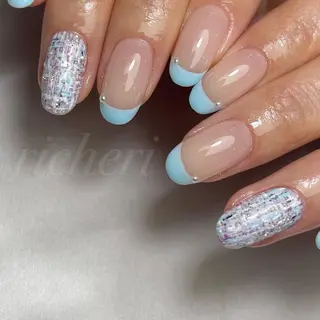 ミディアム ネイル richeri beautyのネイルデザイン