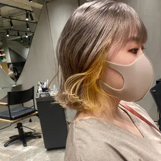 ショート カラー 🌈圧倒的デザイン力 内井省吾のヘアスタイル