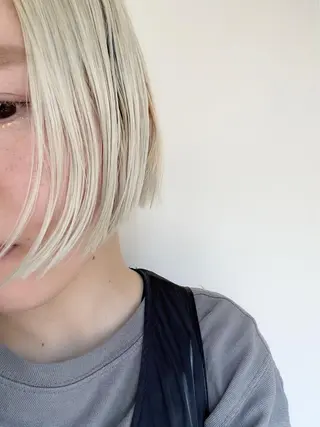 ショート カラー tatsumi/ボブ ウルフ/レイヤーのヘアスタイル