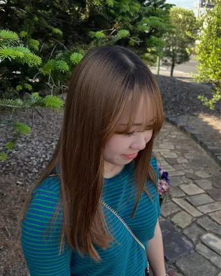 ロング 西田 早輝子🍊のヘアスタイル