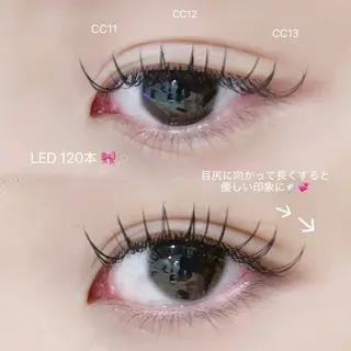 マツエク・マツパ 榎本 仁菜 ♡全メニューLED可のマツエク・マツパデザイン