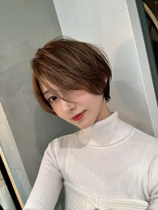 ショート taiga レイヤー /髪質改善/矯正🌈のヘアスタイル