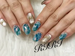 ネイル riri オーナーのネイルデザイン