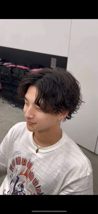 パーマ メンズ 信岡 和/メンズ カット/メンズパーマのヘアスタイル