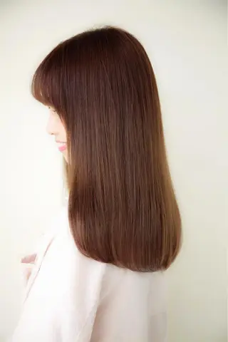 ミディアム CHAINON 近鉄奈良店のヘアスタイル