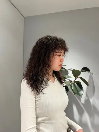 パーマ 銀座 透明感カラー 🌿Hitomiのヘアスタイル