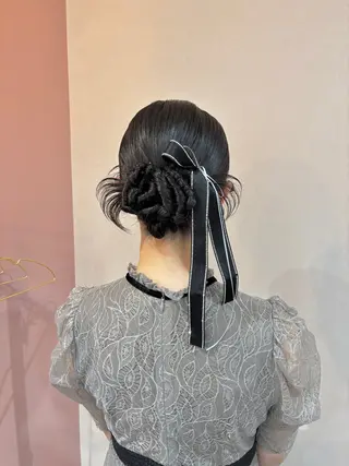 ヘアアレンジ Mila hinaのヘアスタイル