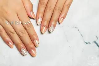 ネイル ネイルリボン 伊藤のネイルデザイン