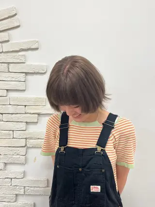 カラー やまもと ほなみのヘアスタイル