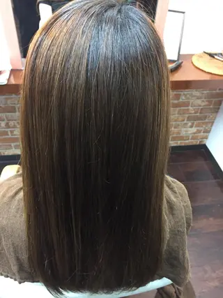 ロング パーマ 桧山 真のヘアスタイル