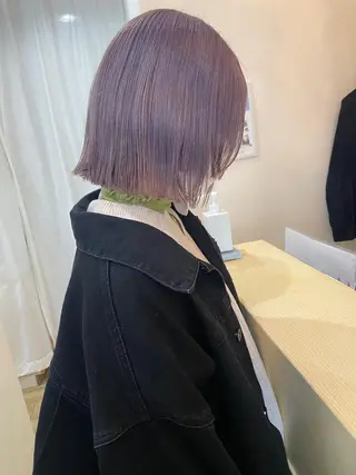 ミディアム カラー grand juteのヘアスタイル
