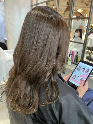 ショート カラー サイエンスアクア/艶 髪/レイヤー/清水のヘアスタイル