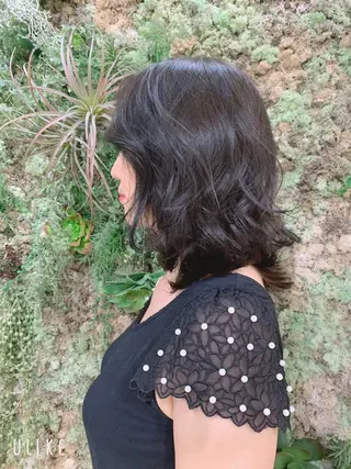 ミディアム 支持率No.1💖 オチアイのヘアスタイル