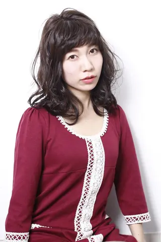 セミロング カラー 🌈限定価格🌈 鈴木　瑛輔のヘアスタイル