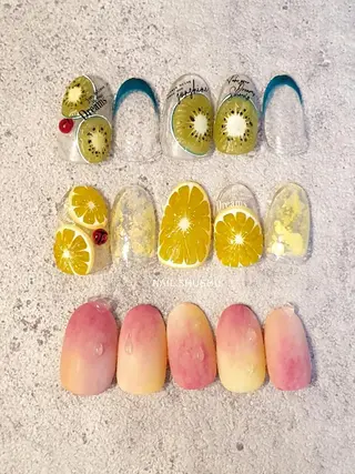 ネイル 3dパーツ/流行り 👧shushu❤️のネイルデザイン