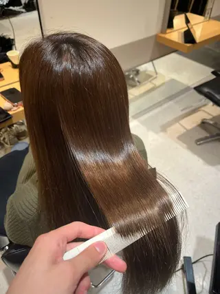 カラー OAK戸塚所属・透明感カラー/ TSUBAKIのヘアスタイル