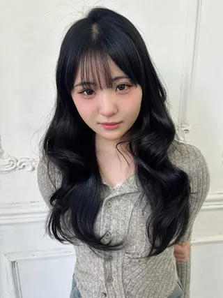 ロング MaisonHALU 松浦光咲のヘアスタイル